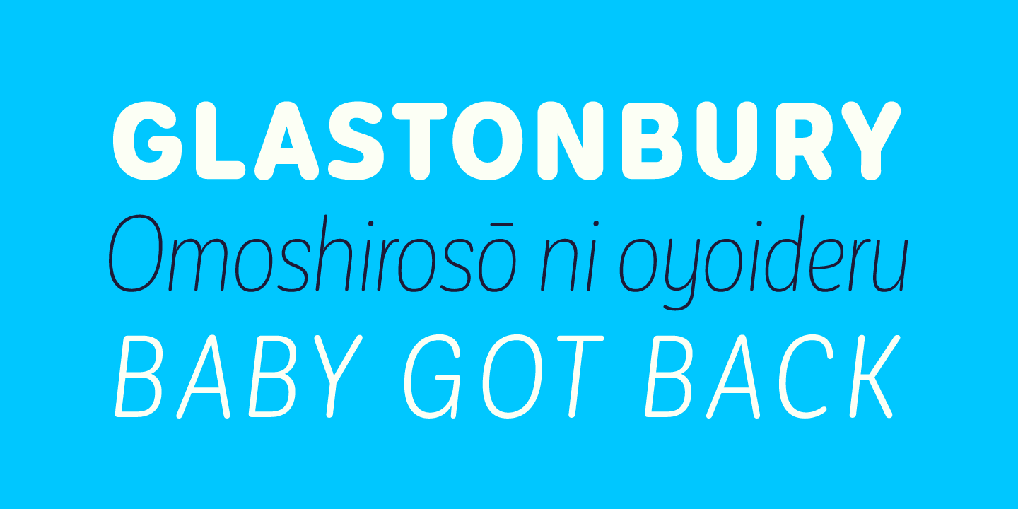 Przykład czcionki Corporative Sans Rounded Condensed Alt Regular Condensed Italic