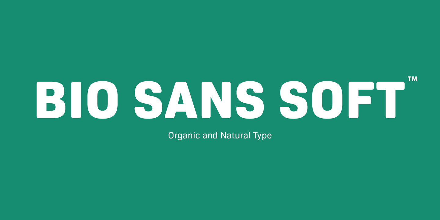 Przykład czcionki Bio Sans Soft SemiBold
