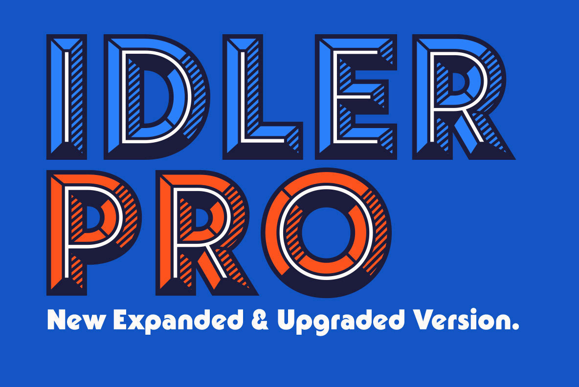 Przykład czcionki Idler Pro