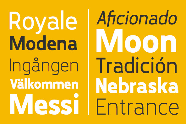 Przykład czcionki Karlsen Medium Italic