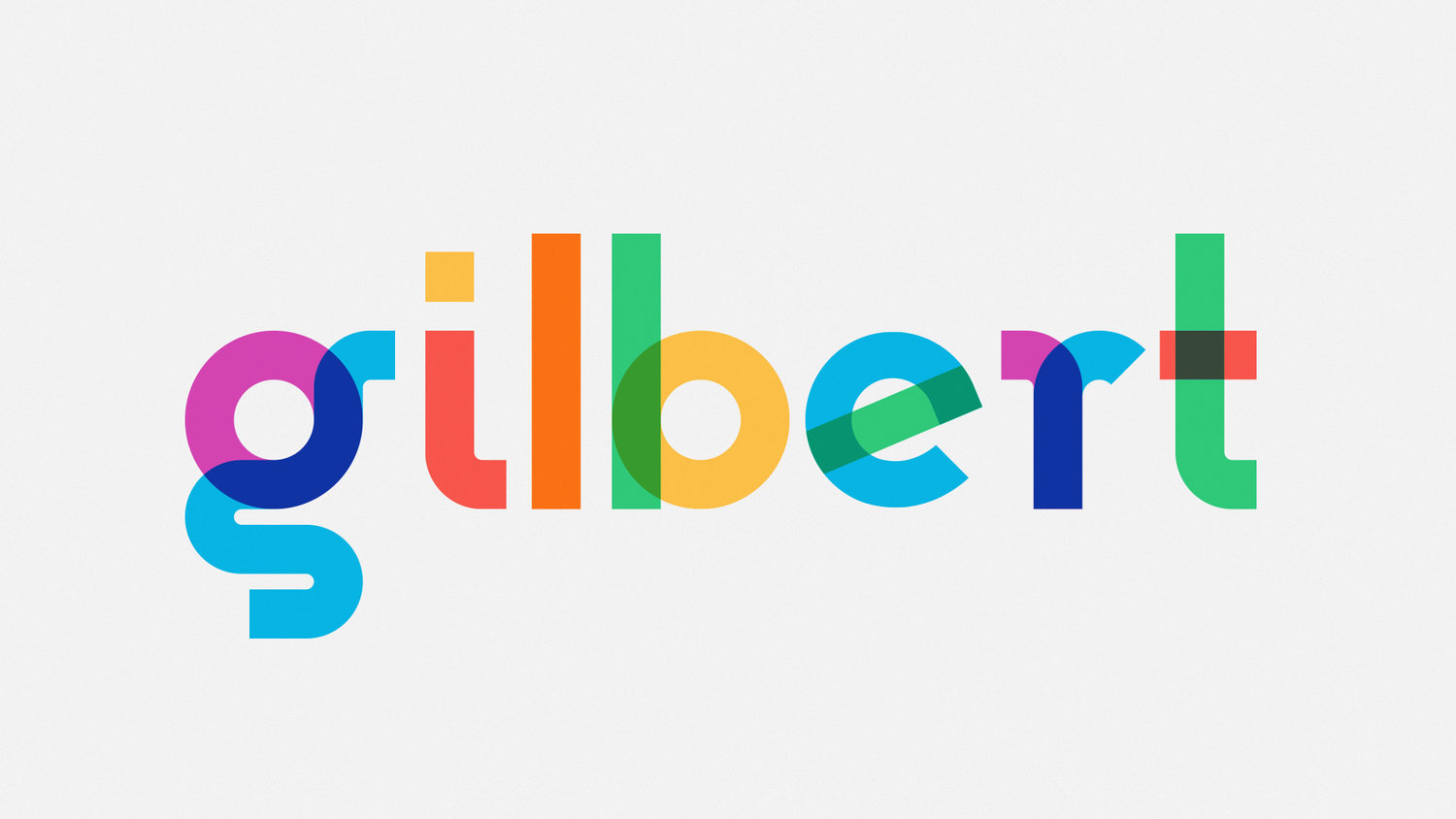 Przykład czcionki Gilbert Color Bold