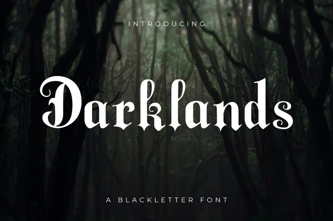 Przykład czcionki Darklands