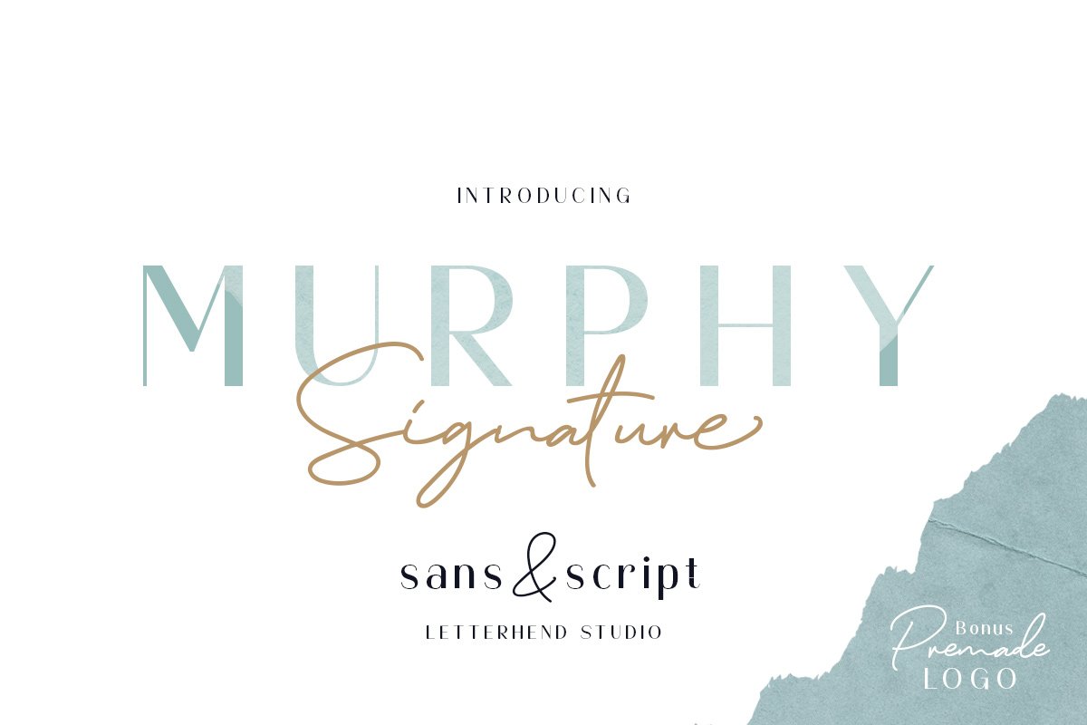 Przykład czcionki Murphy Sans