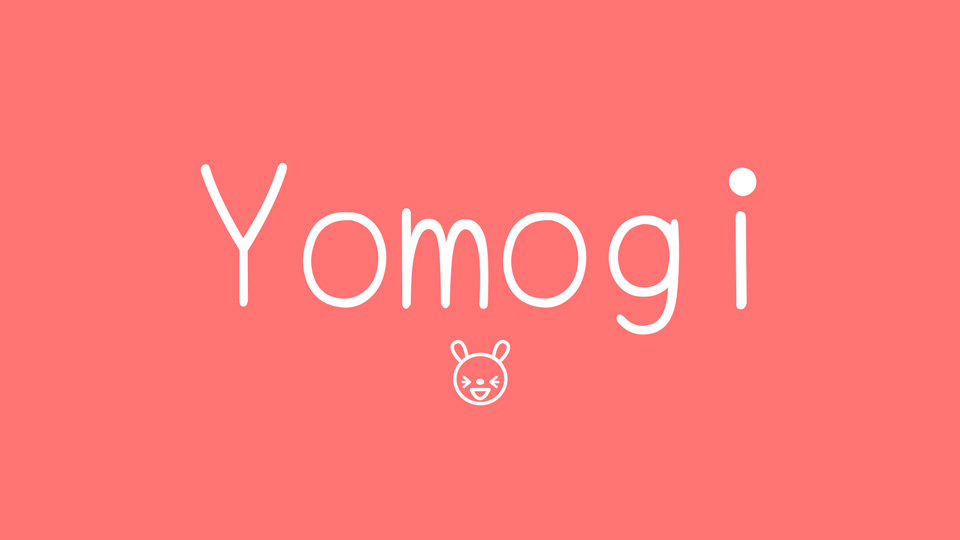 Przykład czcionki Yomogi