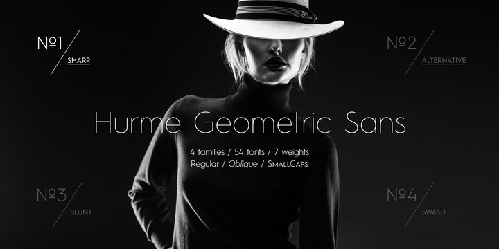 Przykład czcionki Hurme Geometric Sans No.2 Black