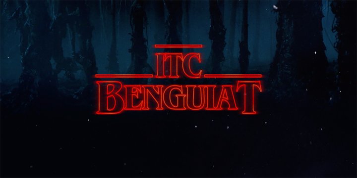 Przykład czcionki ITC Benguiat Medium Italic