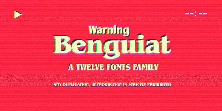 Przykład czcionki ITC Benguiat Bold Italic