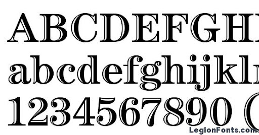Przykład czcionki ITC Century Handtooled Bold Italic