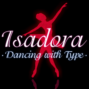 Przykład czcionki ITC Isadora Bold