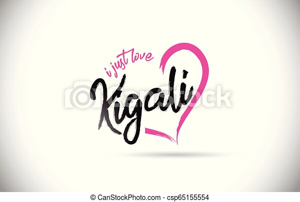 Przykład czcionki Kigali Italic