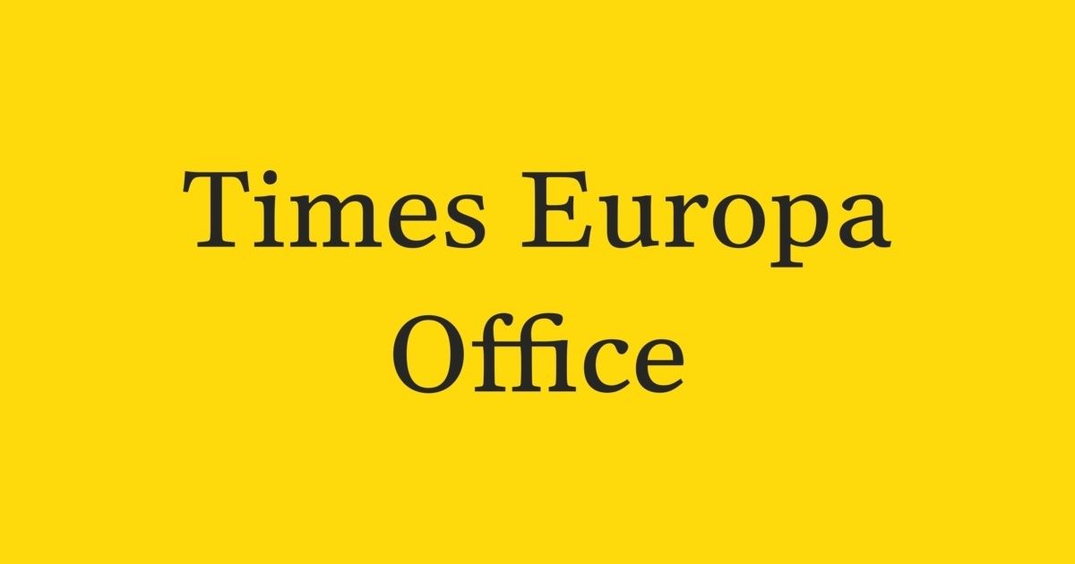 Przykład czcionki Times Europa Roman