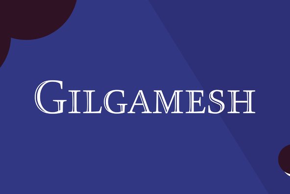 Przykład czcionki Gilgamesh