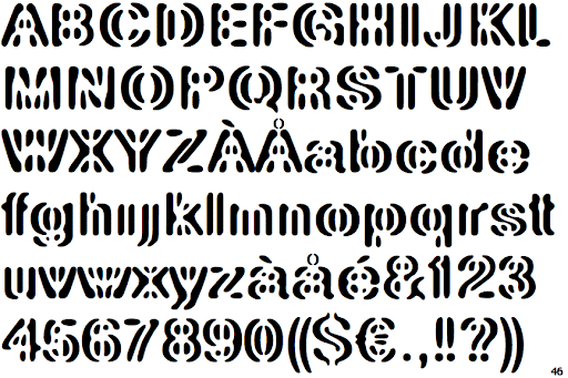 Przykład czcionki Linotype Element Regular