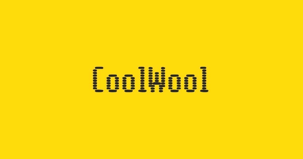 Przykład czcionki CoolWool