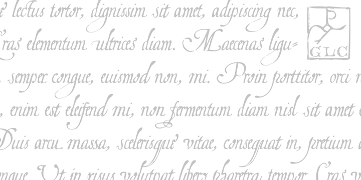 Przykład czcionki 1613 Basilius Regular