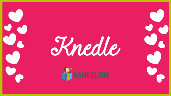 Przykład czcionki Knedle Extra bold Italic