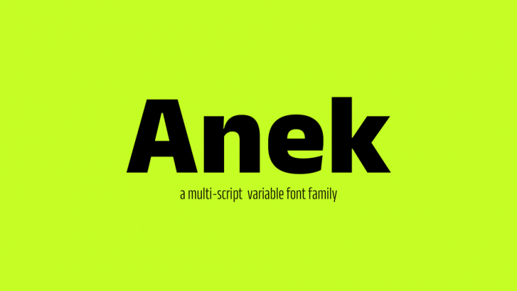 Przykład czcionki Anek Kannada