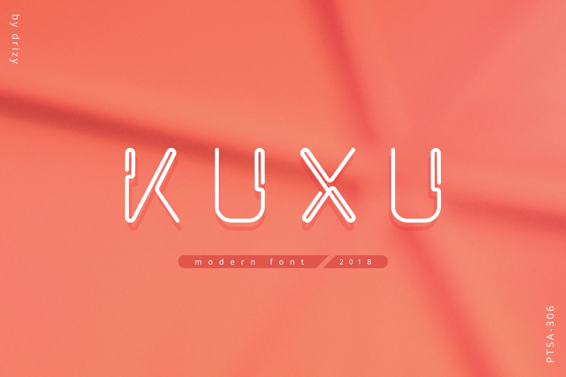 Przykład czcionki Kuxu