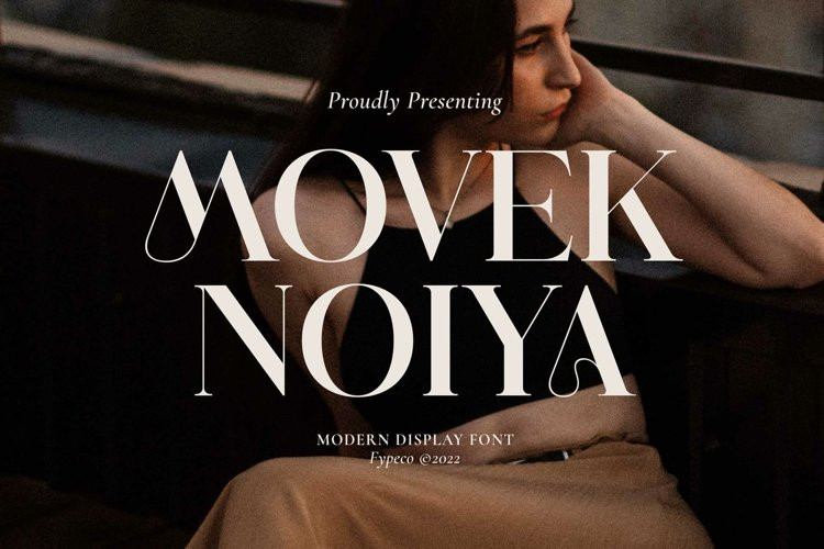 Przykład czcionki Movek Noiya