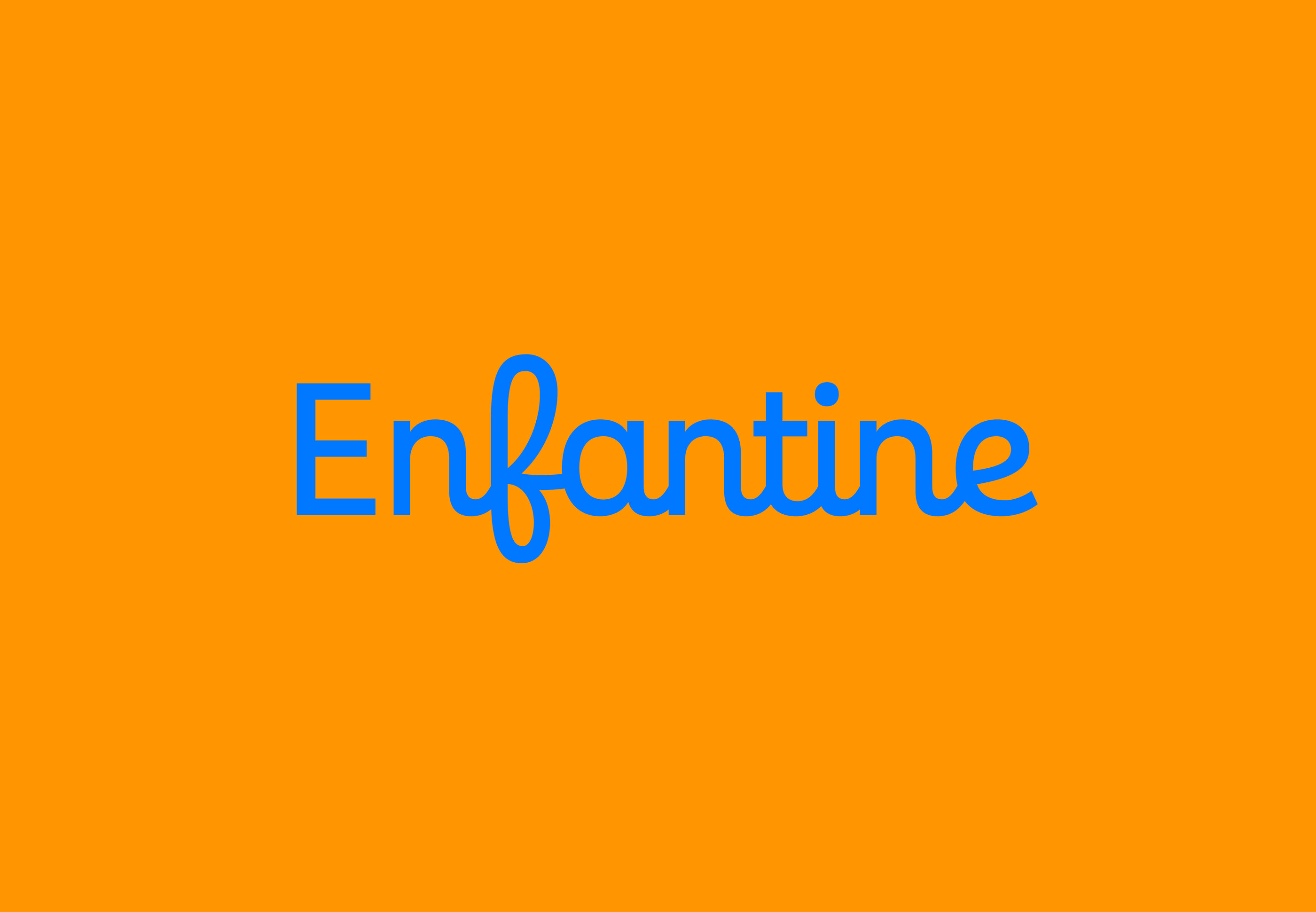 Przykład czcionki Enfantine