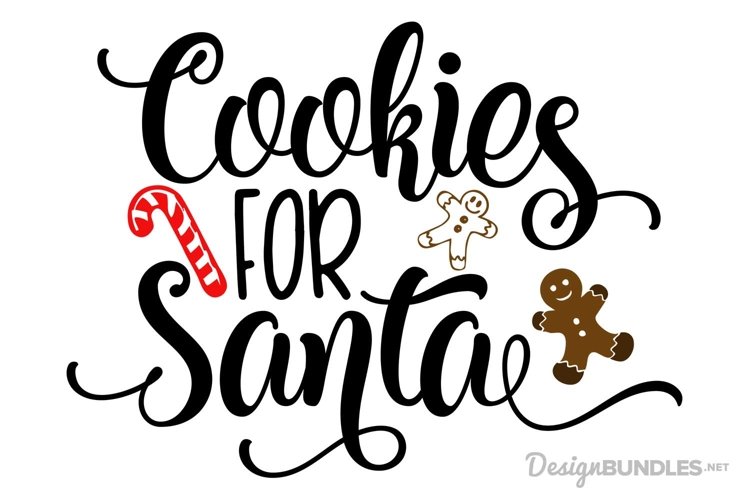 Przykład czcionki Cookies For Santa Regular