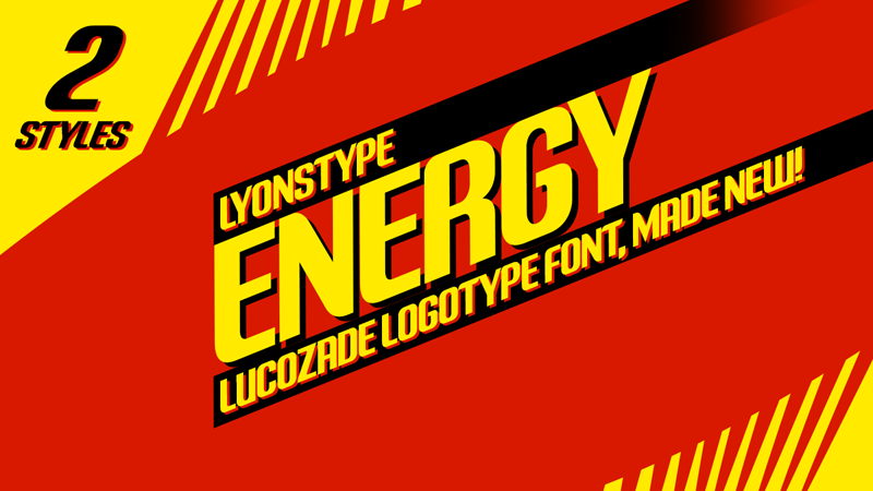Przykład czcionki LT Energy