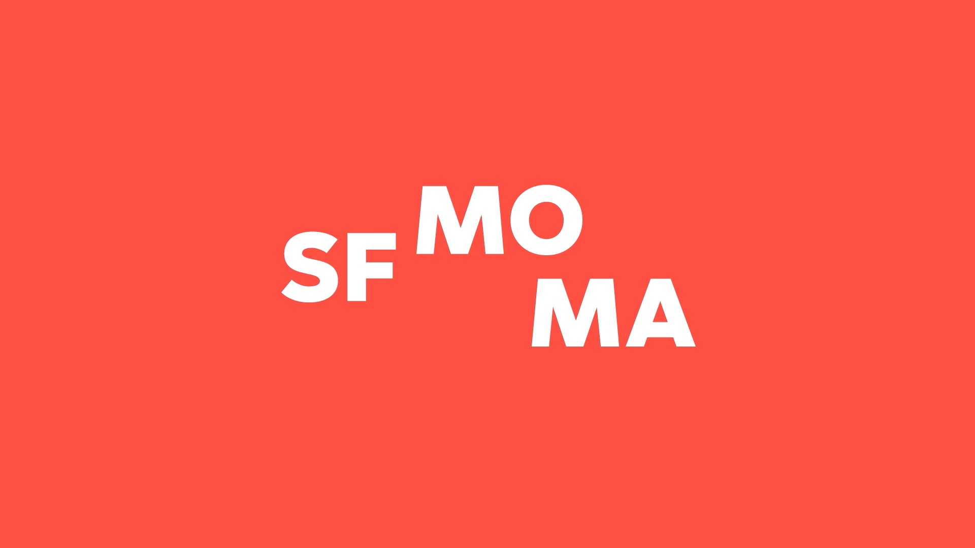 Przykład czcionki SFMOMA Display Bold