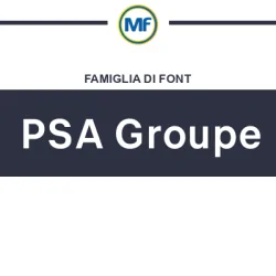 Przykład czcionki PSA Groupe HMI Sans