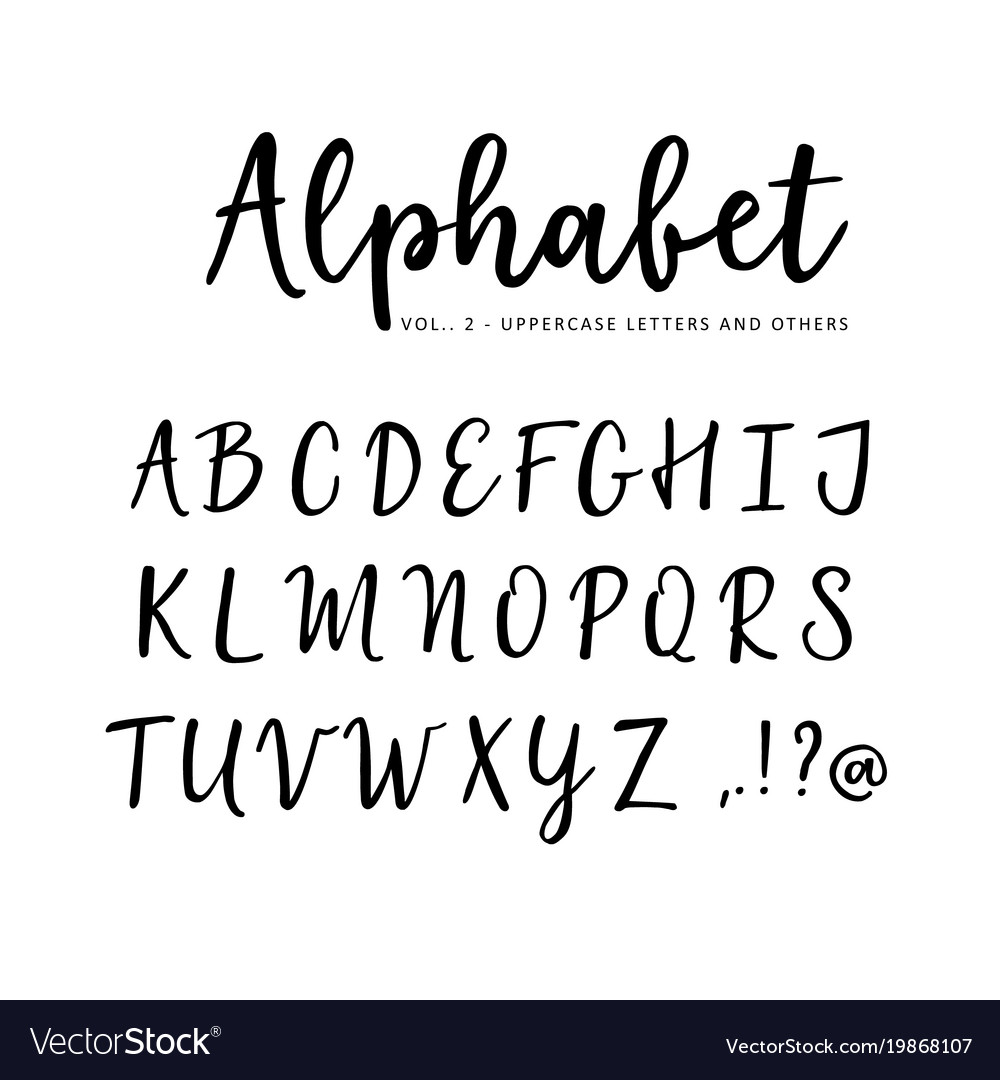 Przykład czcionki Special Alphabets 1