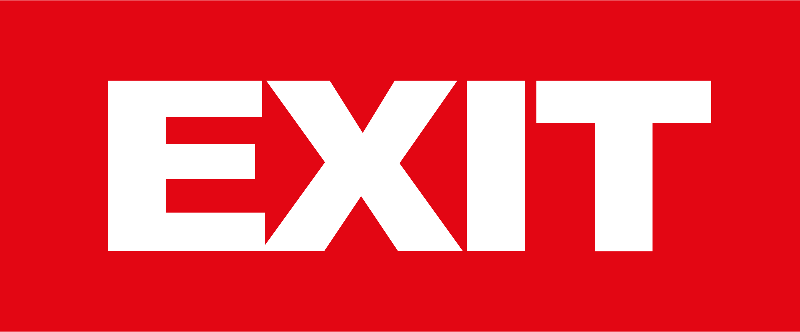 Przykład czcionki Exit