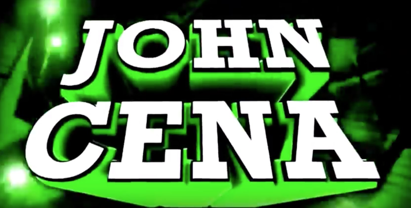 Przykład czcionki John Cenaaa Regular