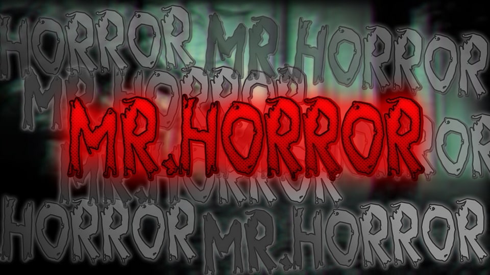 Przykład czcionki Mr Horror