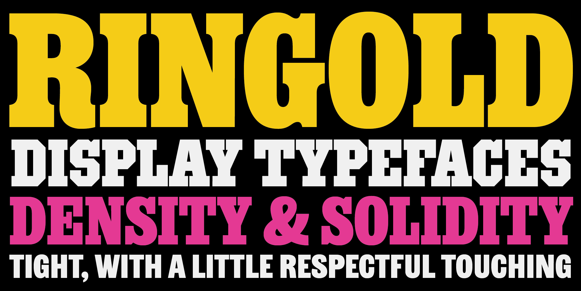 Przykład czcionki Ringold Sans