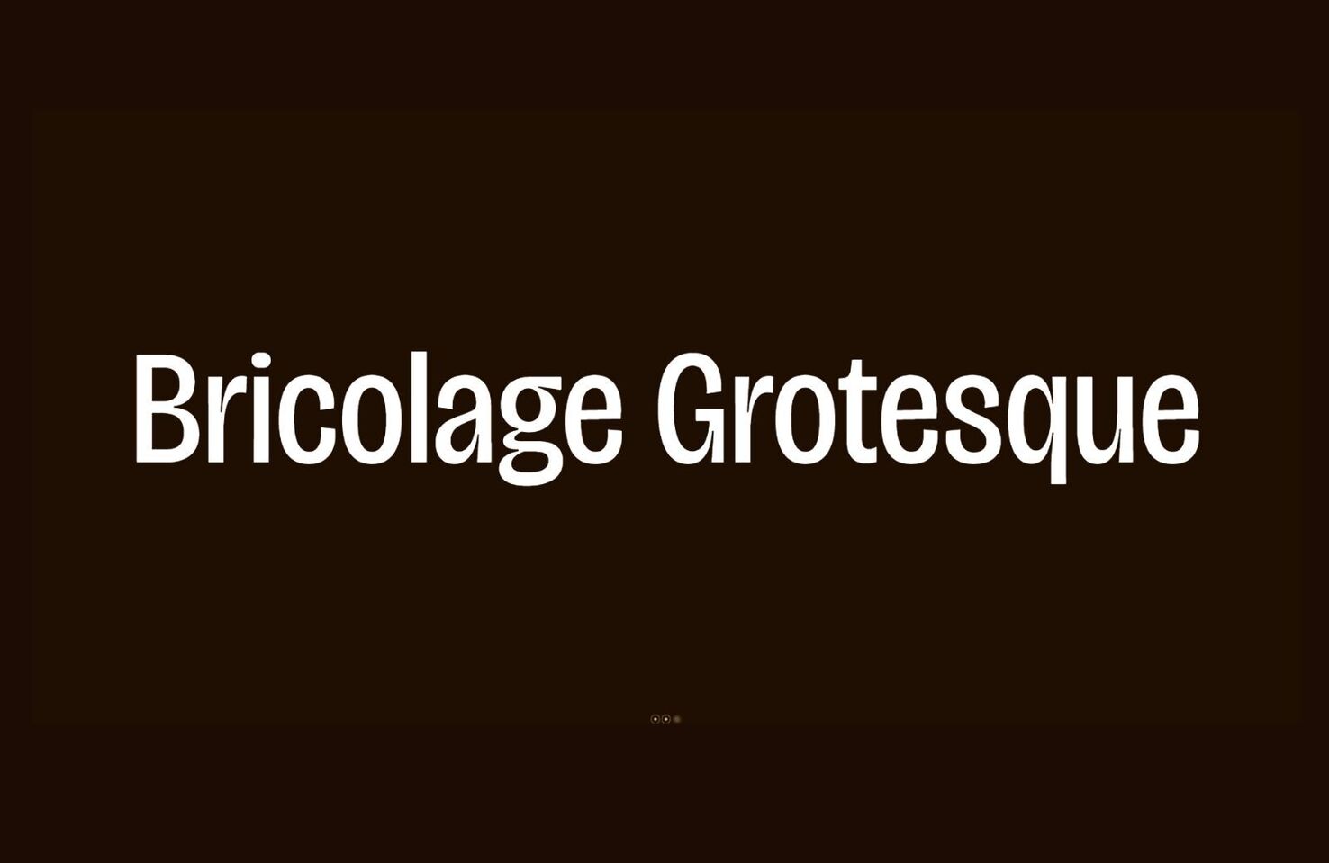 Przykład czcionki Bricolage Grotesque Condensed Regular