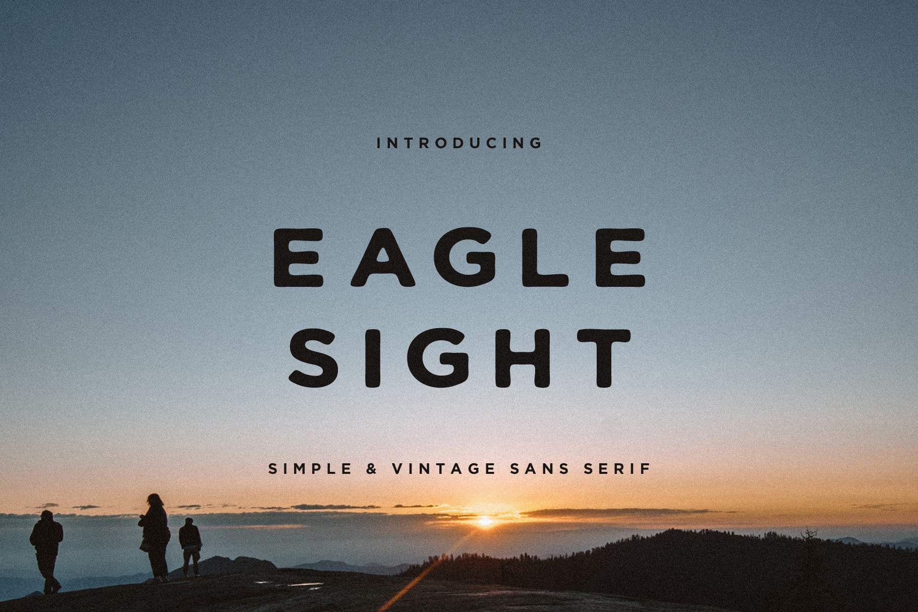 Przykład czcionki Eagle Sight