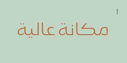 Przykład czcionki Gamila Arabic W05 Bold