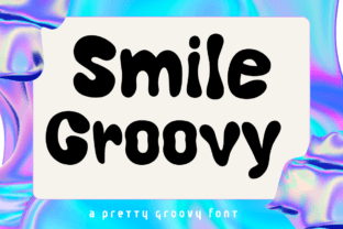 Przykład czcionki Smile Groovy
