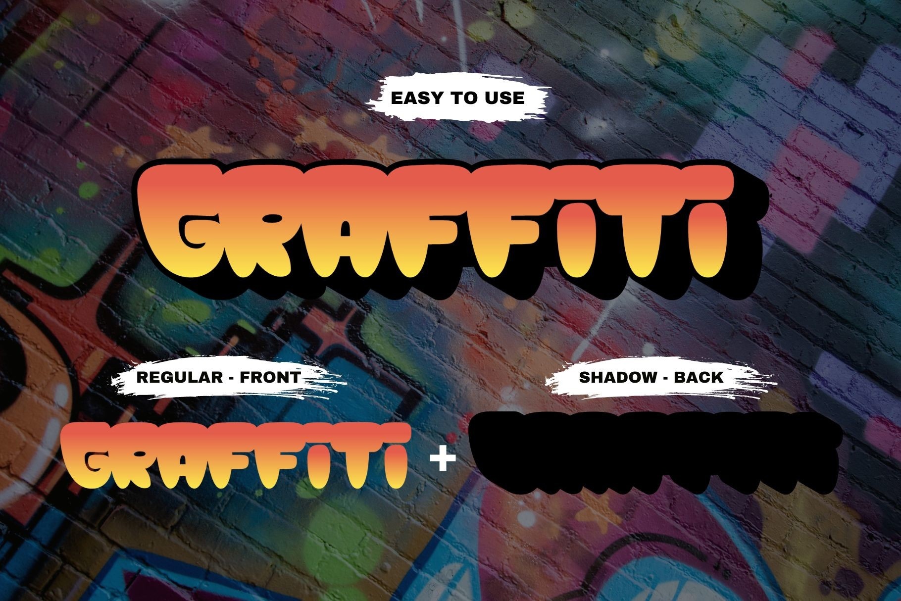 Przykład czcionki Absolute Graffiti Shadow