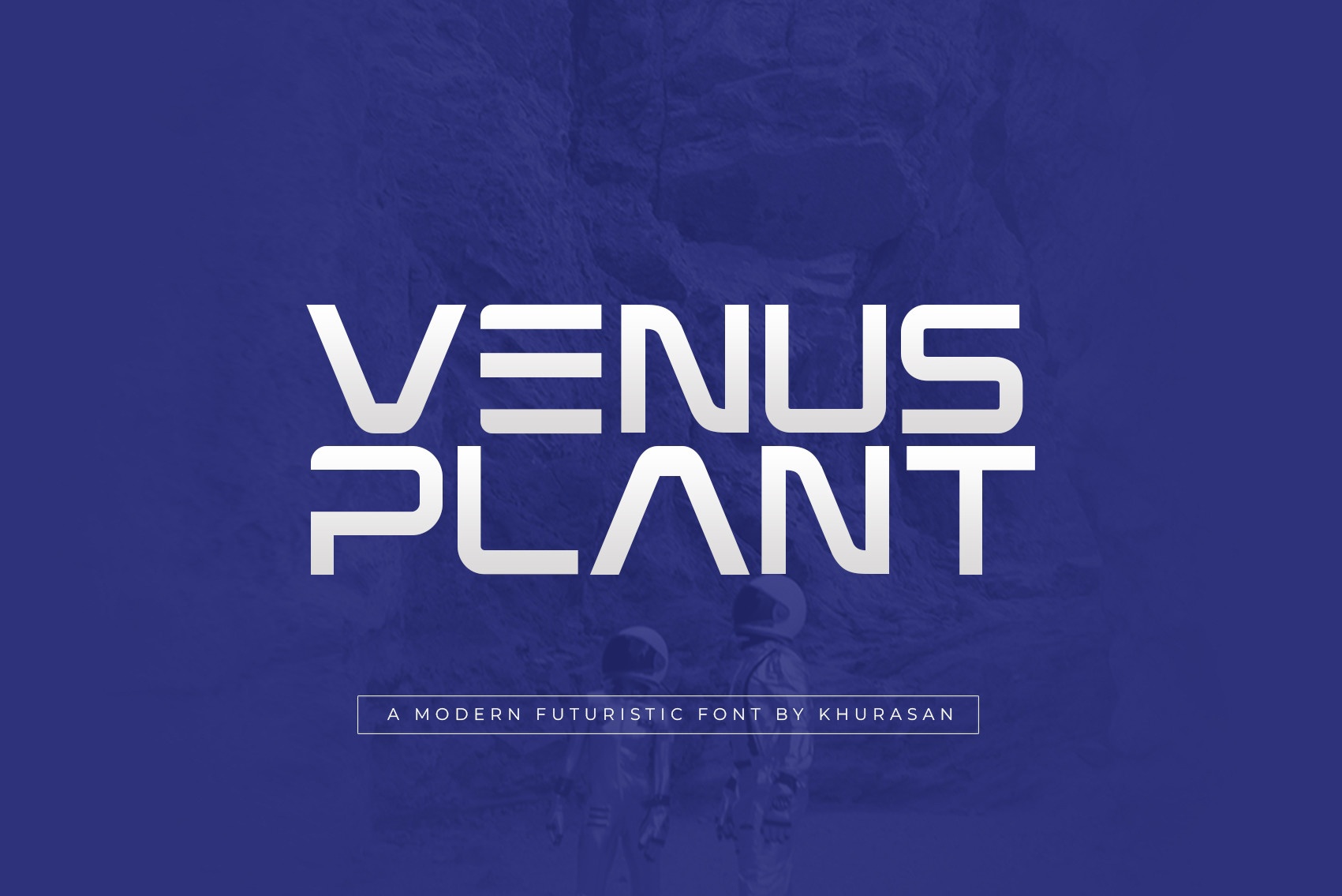 Przykład czcionki Venus Plant Regular