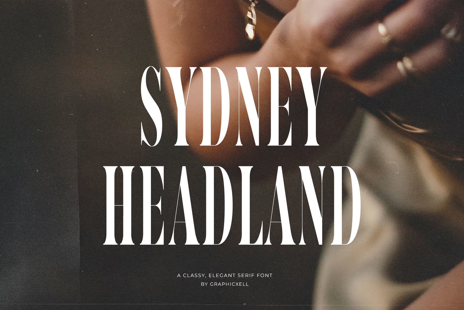 Przykład czcionki Sidney Headland