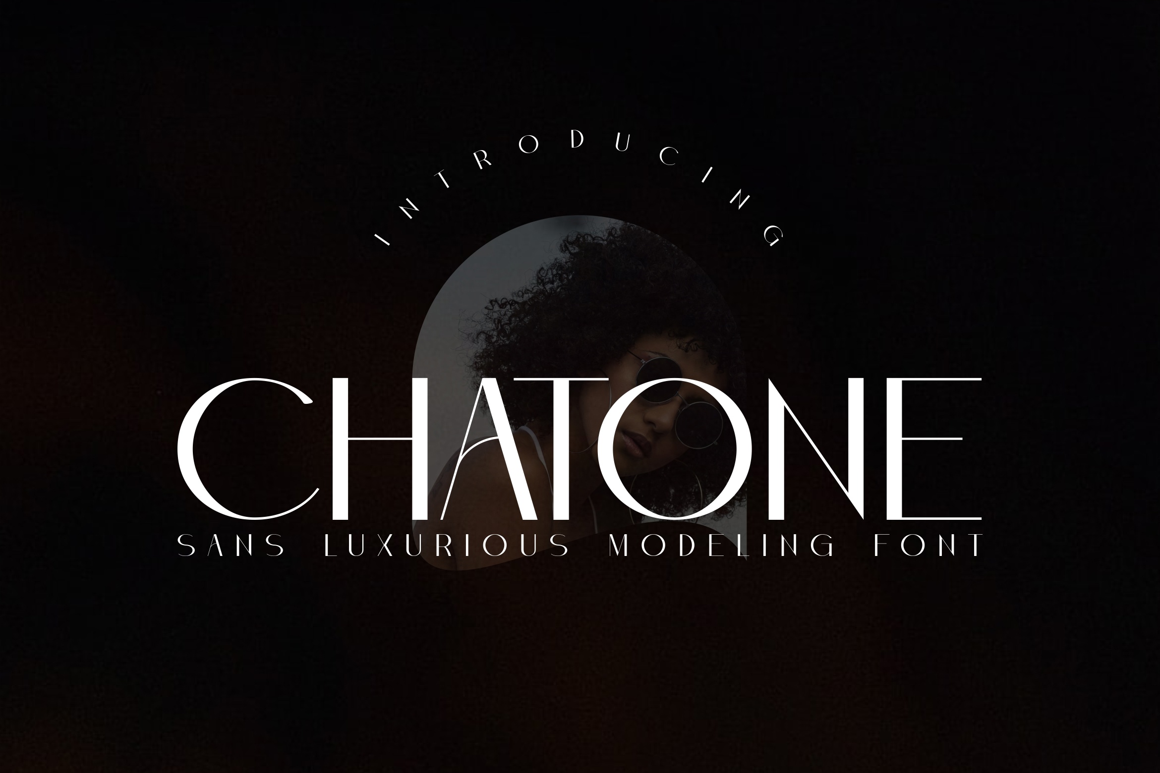 Przykład czcionki Chatone