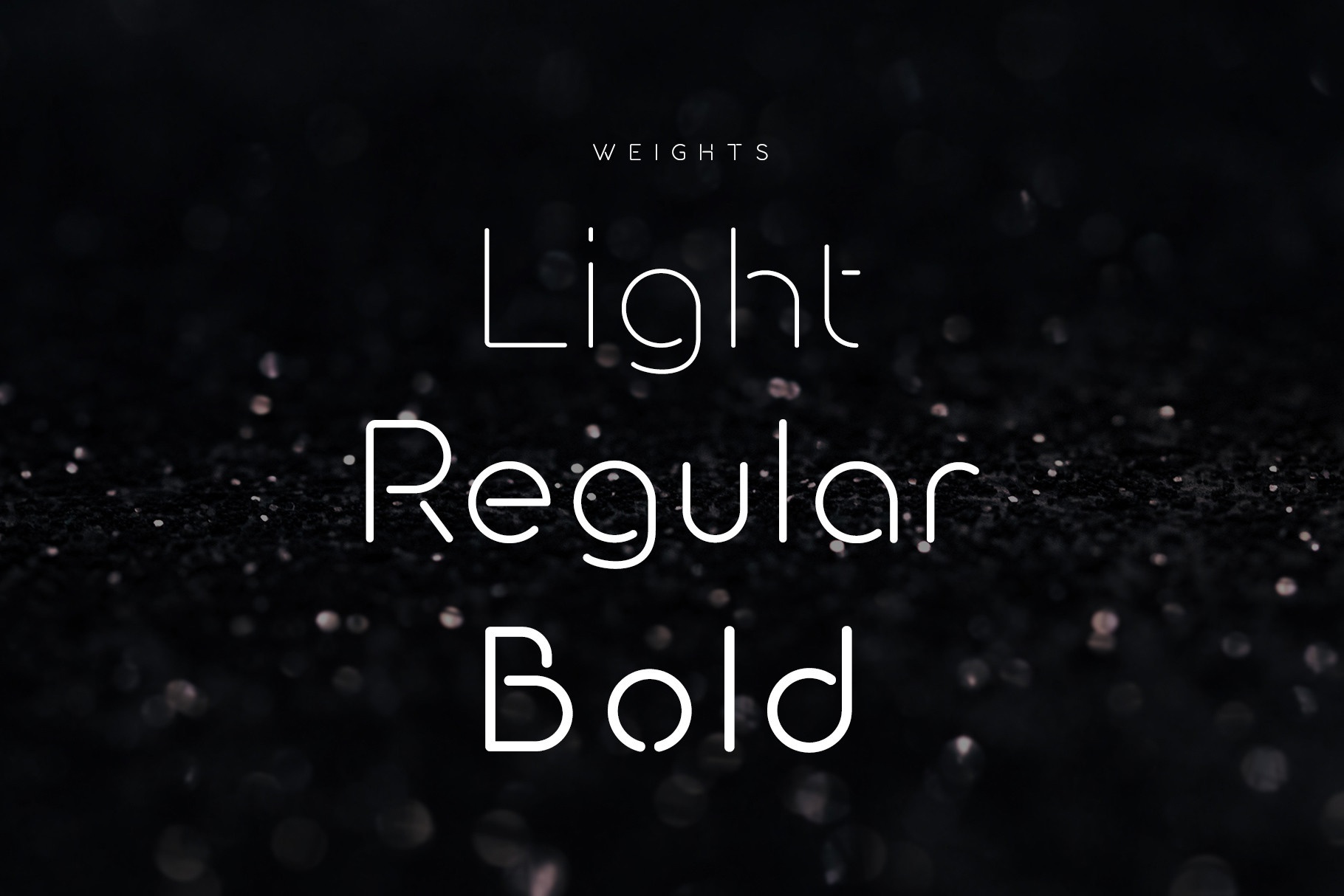 Przykład czcionki Luminous Bold