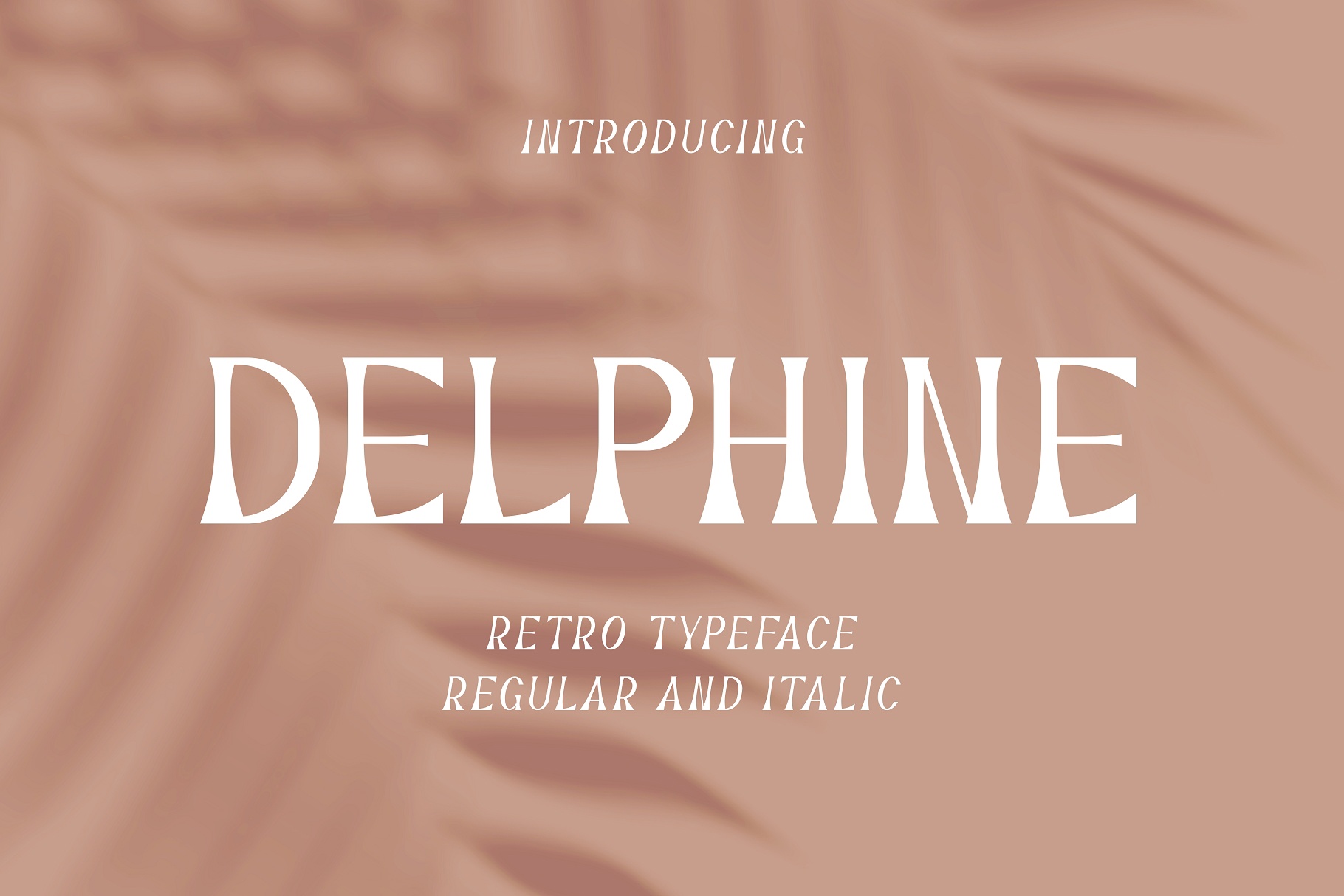 Przykład czcionki Delphine