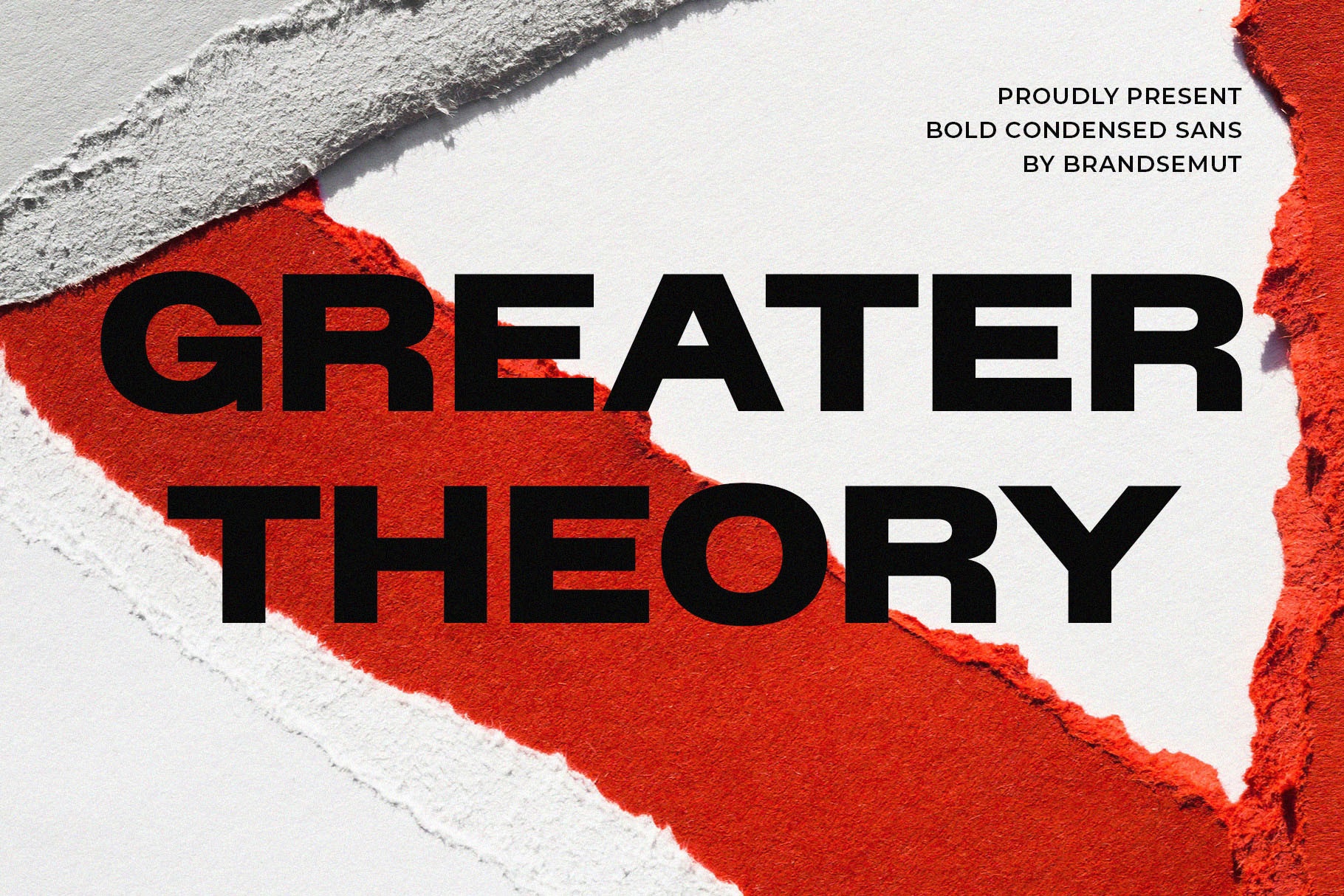 Przykład czcionki Greater Theory Regular