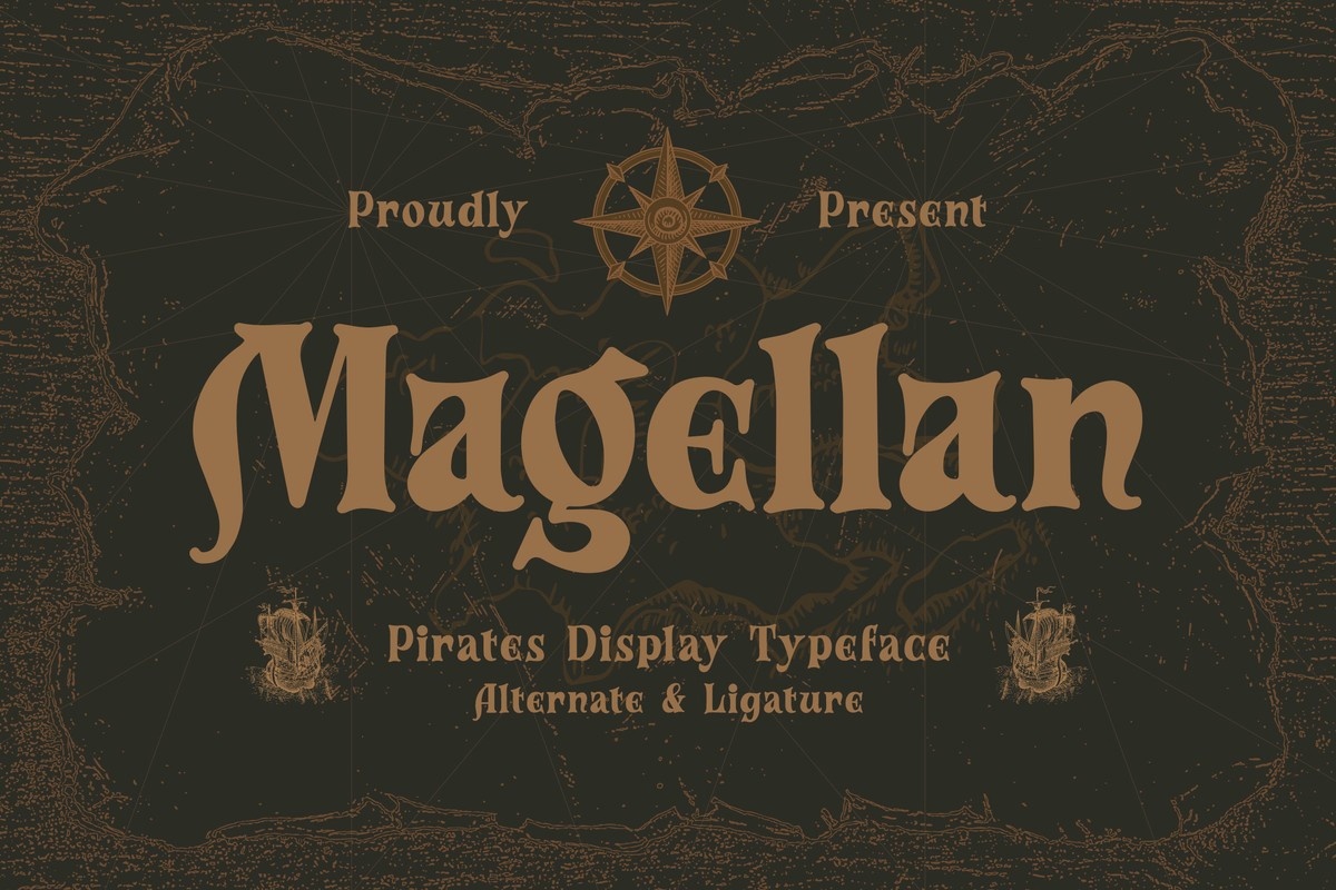 Przykład czcionki Magellan