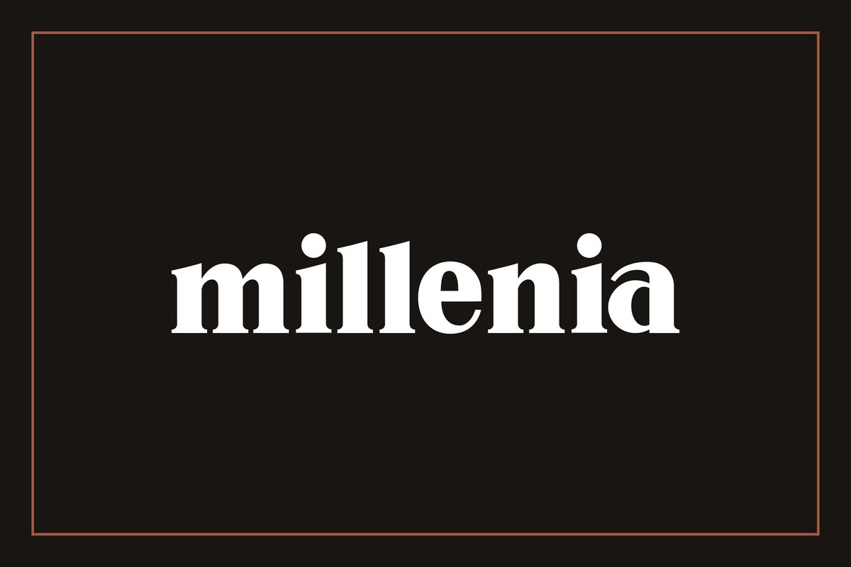 Przykład czcionki Millenia