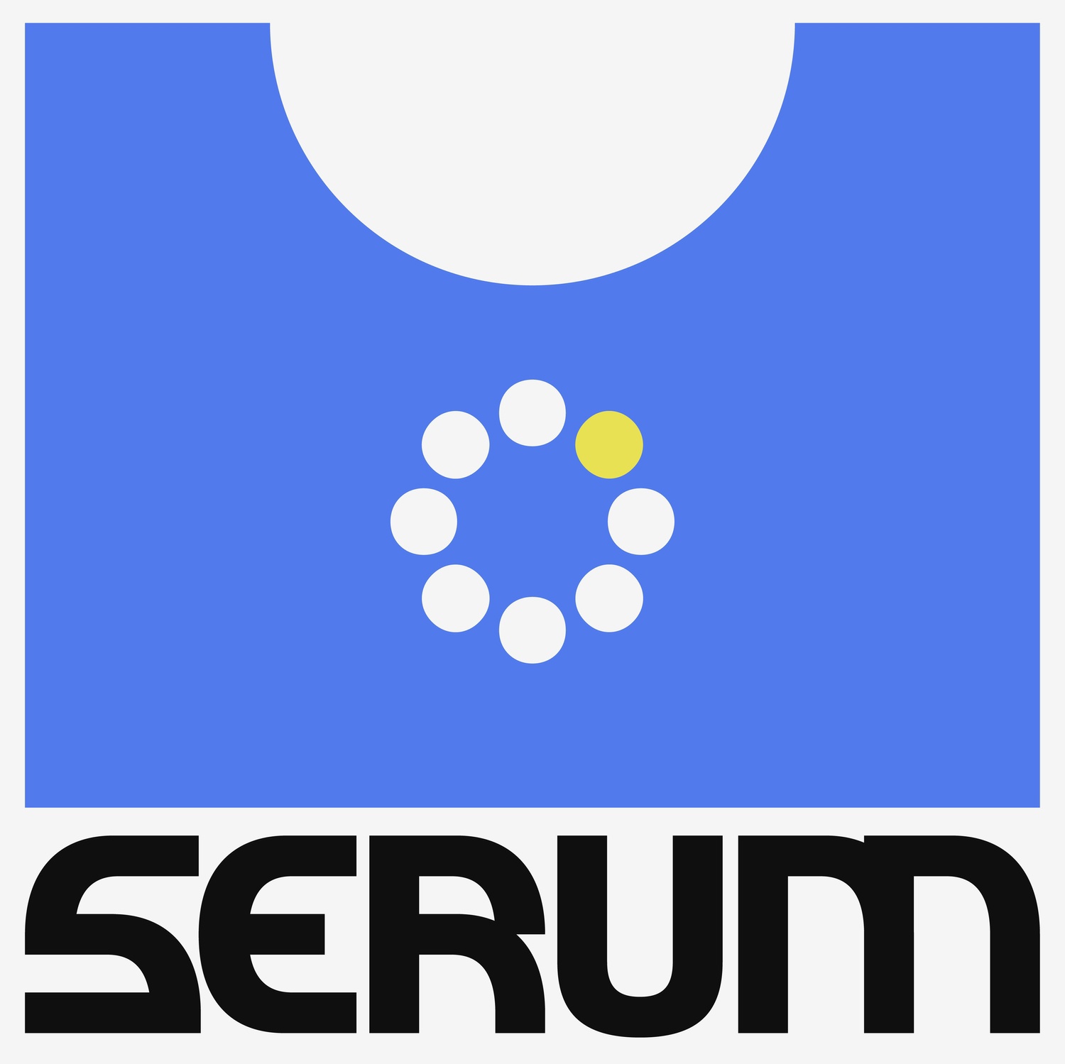 Przykład czcionki Serum
