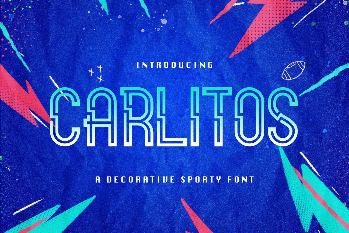 Przykład czcionki Carlitos
