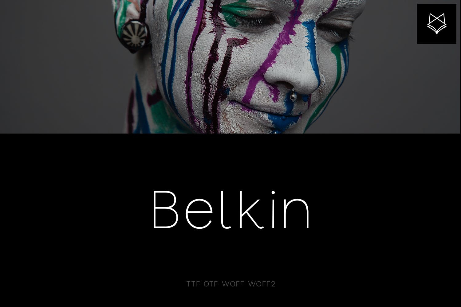 Przykład czcionki Belkin Medium