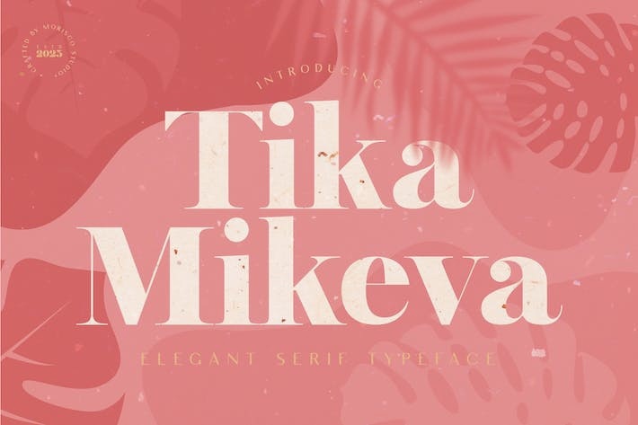 Przykład czcionki Tika Mikeva